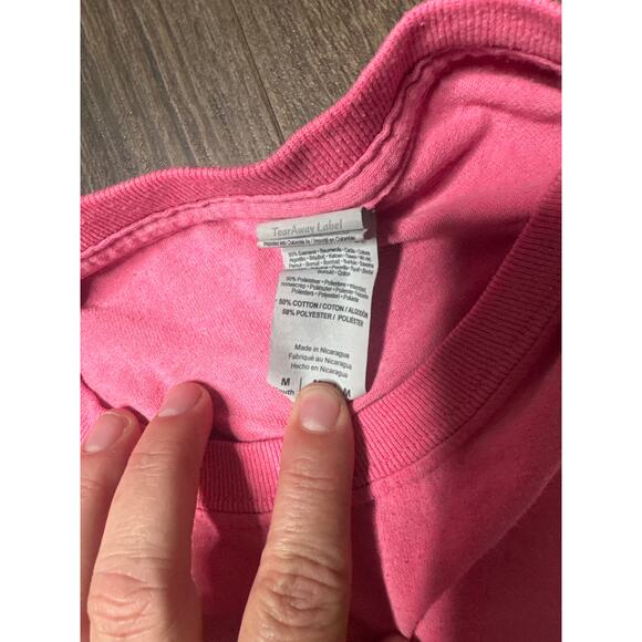 Mikey Mayhem Monster Truck Tee Youth Medium Pink Gildan Send It Shirt - Picture 8 of 8